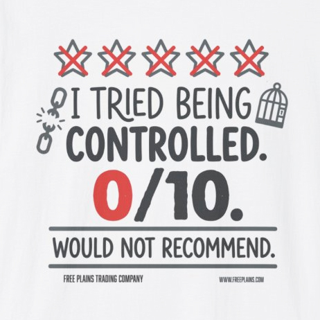 I Tried Being Controlled