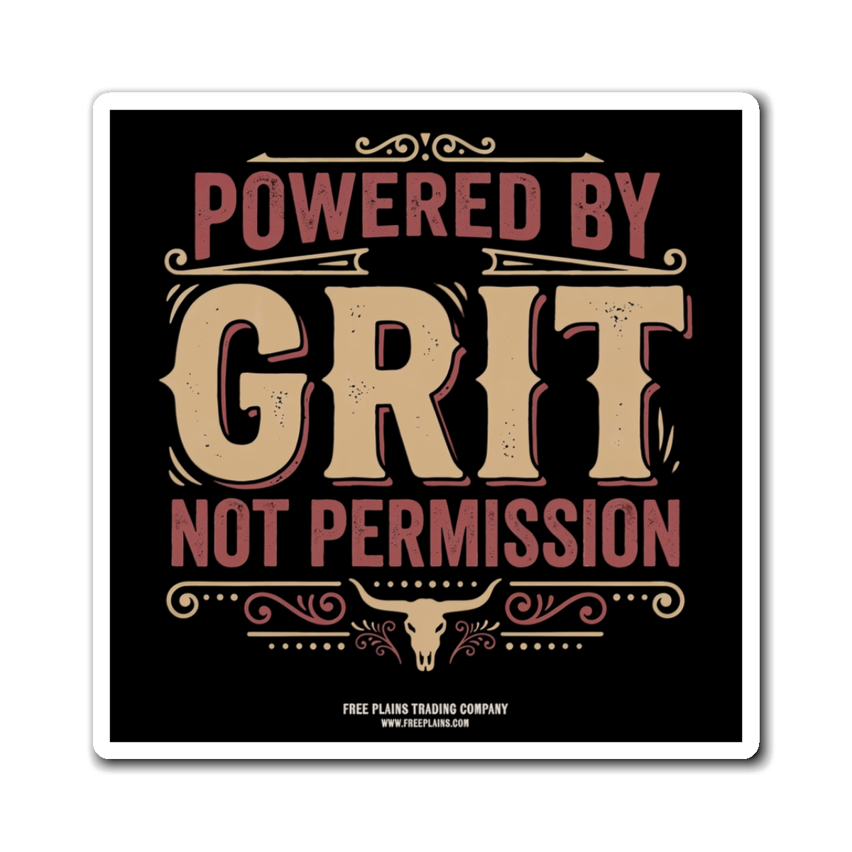 Powered by Grit Not Permission